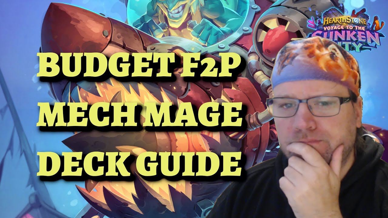 BUDGET F2P MECH MAGE deck guide and gameplay (Hearthstone Sunken City)