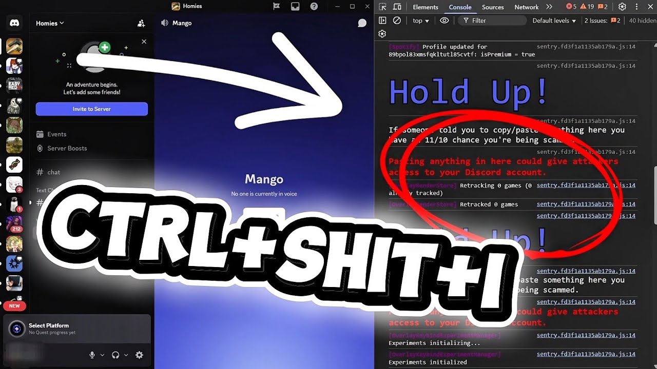 How to enable Ctrl+Shift+i in Discord 2026 work!