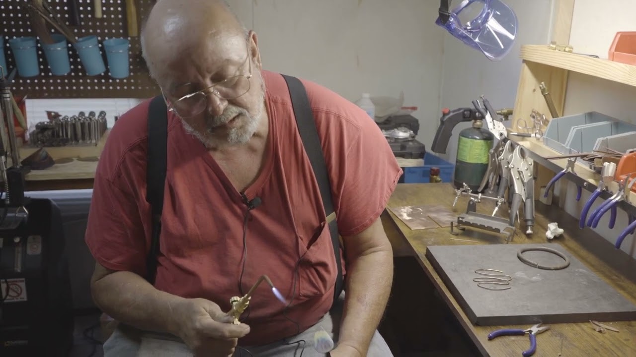 Copper Flame Painting Demonstrated