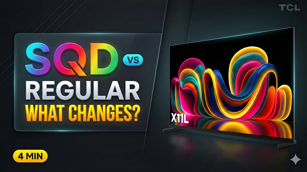 TCL X11L SQD против стандартного Mini-LED: что на самом деле изменилось? (2026)