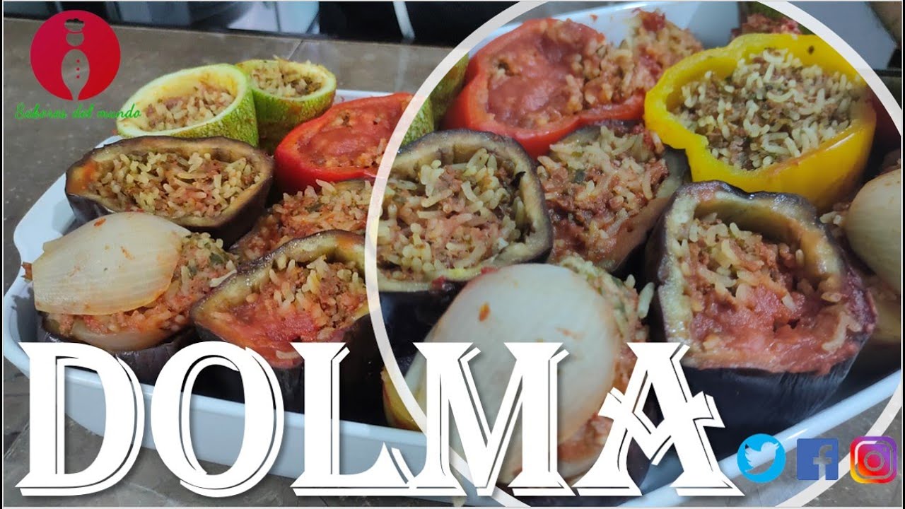 Dolma Receta Turca | Verduras rellenas, gastronomía de Turquía