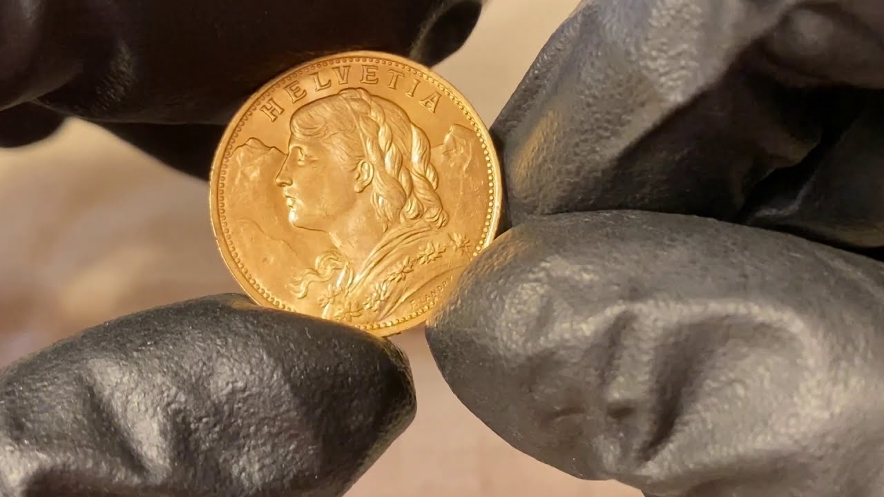 20 Swiss Franc Helvetia: How to tell restrike vs original
