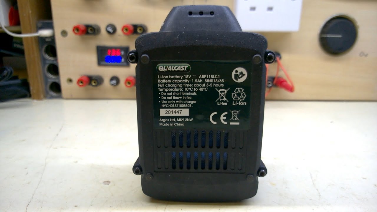 Qualcast Li ion 18v recelled