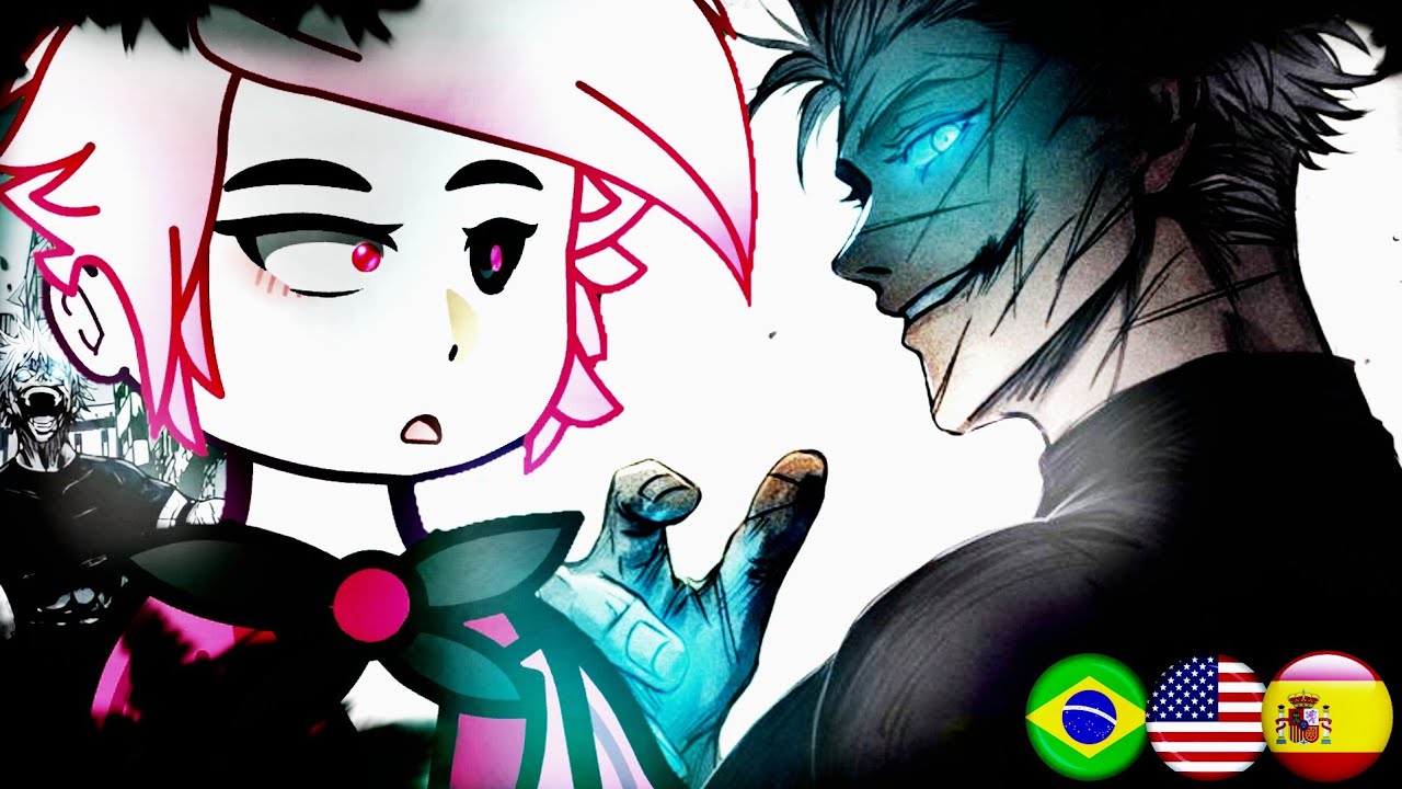 🇺🇸/🇪🇸/🇧🇷 Hazbin Hotel React to Satoru Gojo – Gacha React