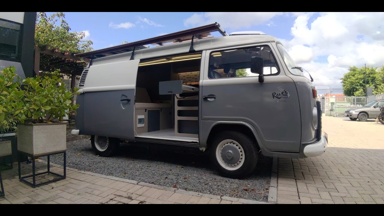 Tour pela KOMBI HOME com o design mais moderno do BRASIL