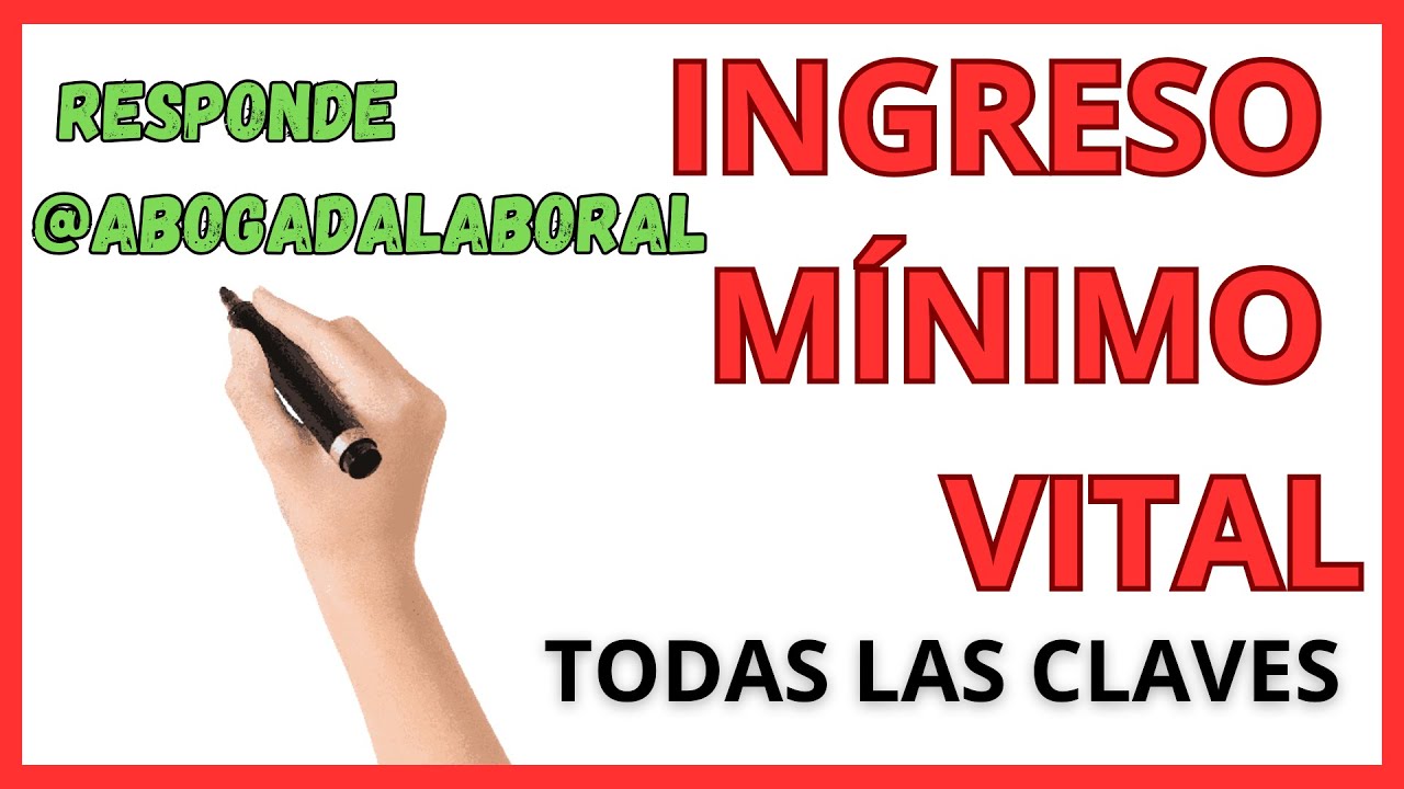 INGRESO MÍNIMO VITAL 2024 💰 💹 Todas Las Claves del IMV ⚖️ ABOGADA LABORAL