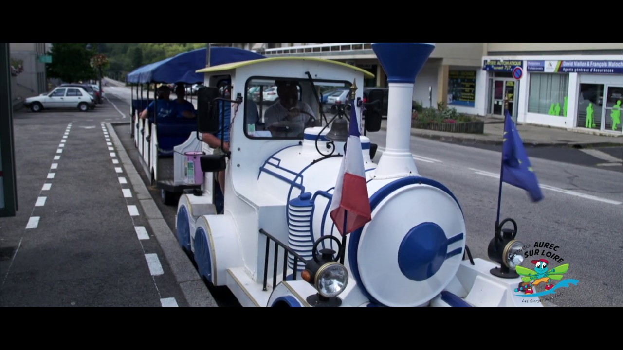Le petit train touristique d'Aurec sur Loire