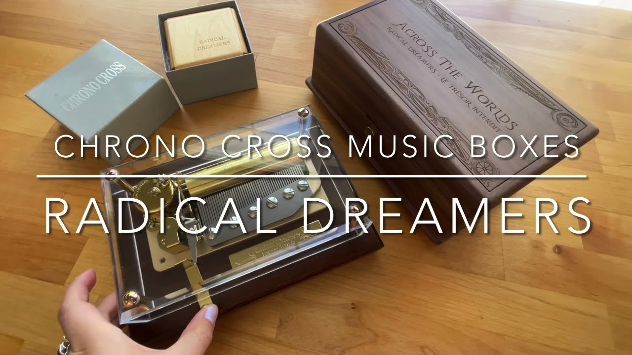 Radical Dreamers - Chrono Cross Music Boxes (SANKYO Orpheus, Wayo Records, & ‘99 Square promo box)