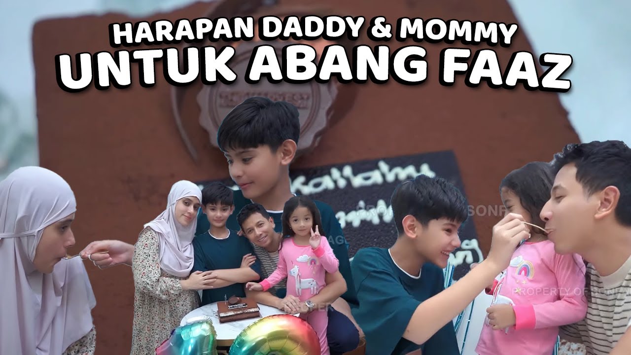 HAPPY BIRTHDAY KING FAAZ ARAFIQ! KESAYANGAN KITA SEMUA!!!