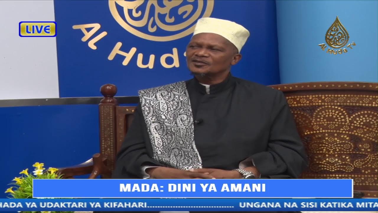 MUFTI WA TANZANIA DR. SHEIKH ABUBAKAR ZUBEIR || MADA - DINI YA AMANI || PART 1