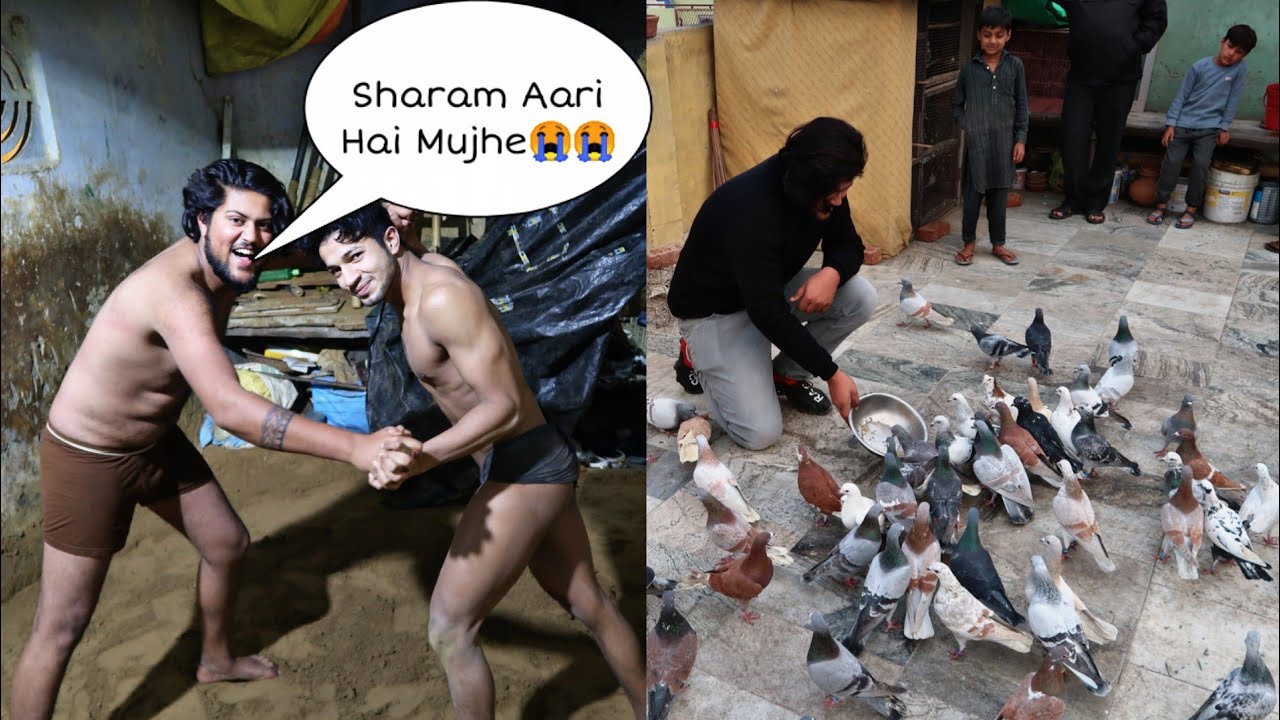 EXTREME MASTI at OLD DELHI 😱😍- Wrestling, Kabutarbazi, Street Food