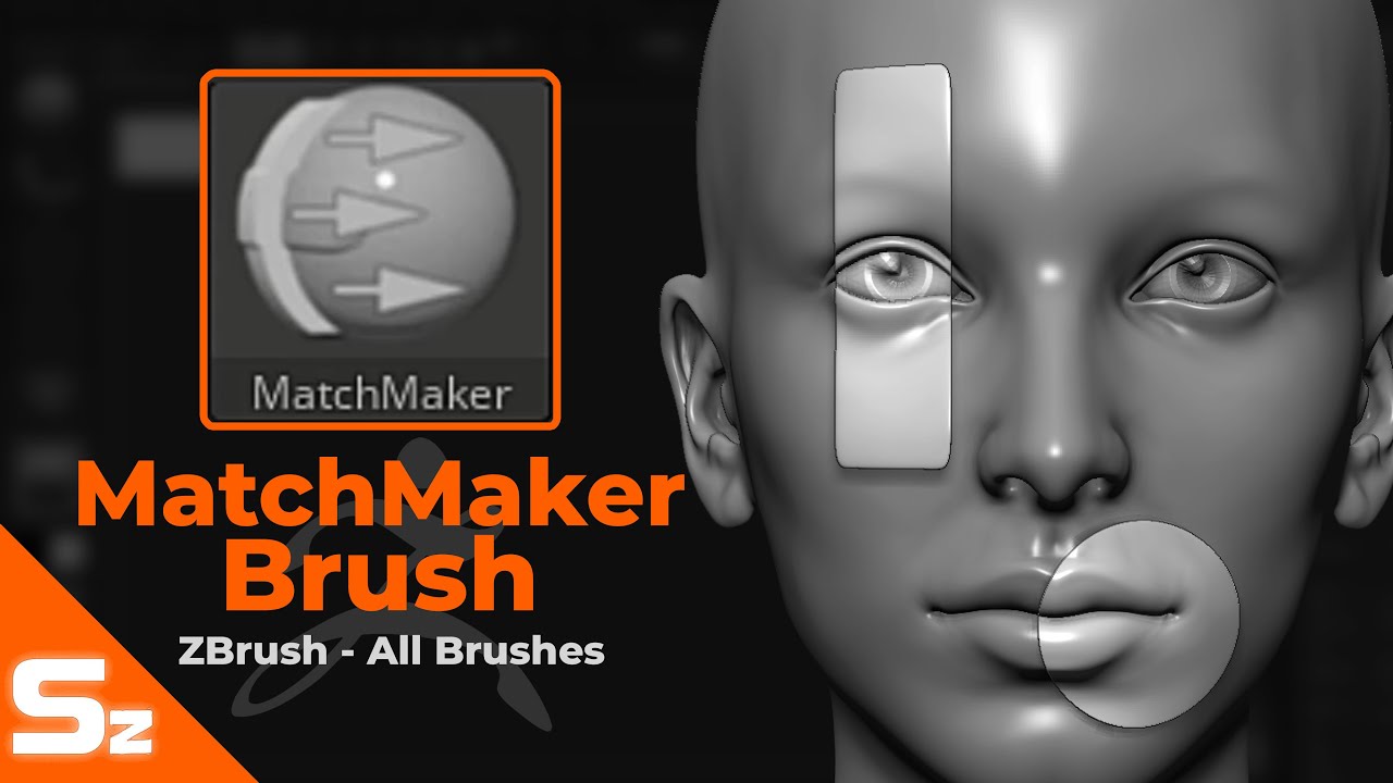 MatchMaker Brush: ZBrush All Brushes