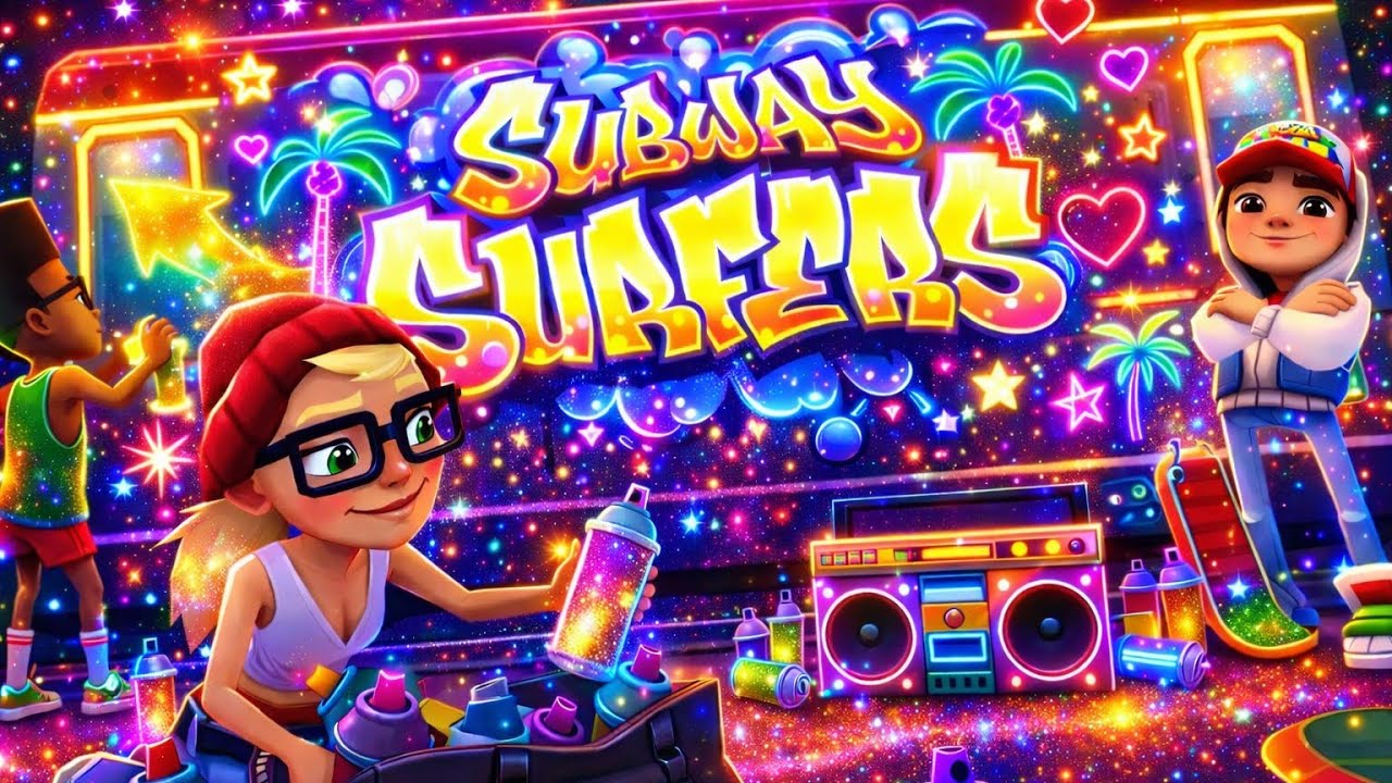 No skateboard+Trick 🔥 long gameplay video of subway surfers 🚂 video-21#subscribe #gameplay #train 