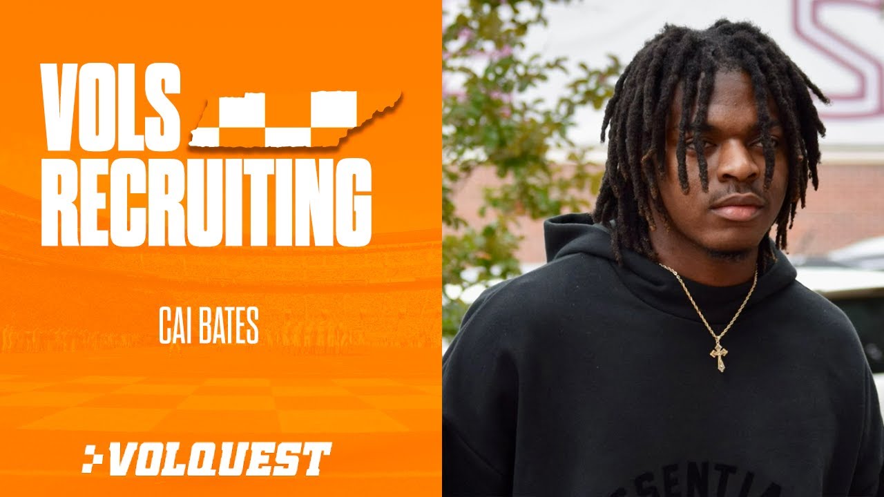 Tenneseee Football ⭐️⭐️⭐️⭐️ recruit Cai Bates details official visit to Tennessee I Vols Football