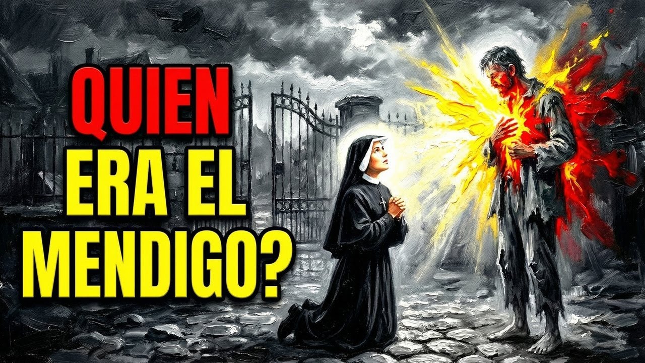 Santa Faustina alimentó a un mendigo en la puerta... Entonces él reveló su rostro