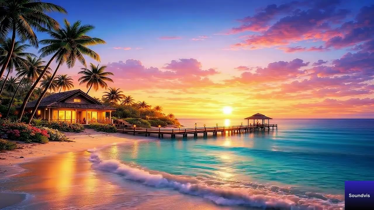 Gentle Tides | Relaxing Instrumental Music With Calm Visuals