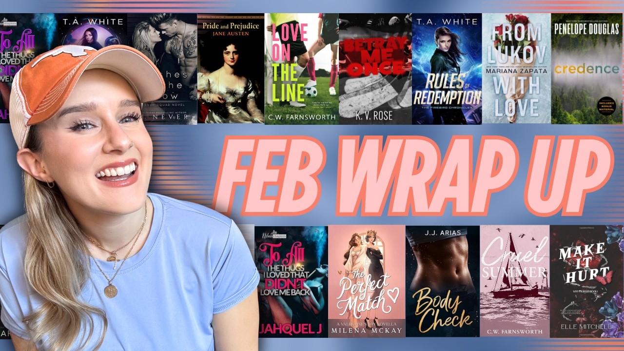 February Reading Wrap-Up 📚 So many 5 stars! New favorite series?!