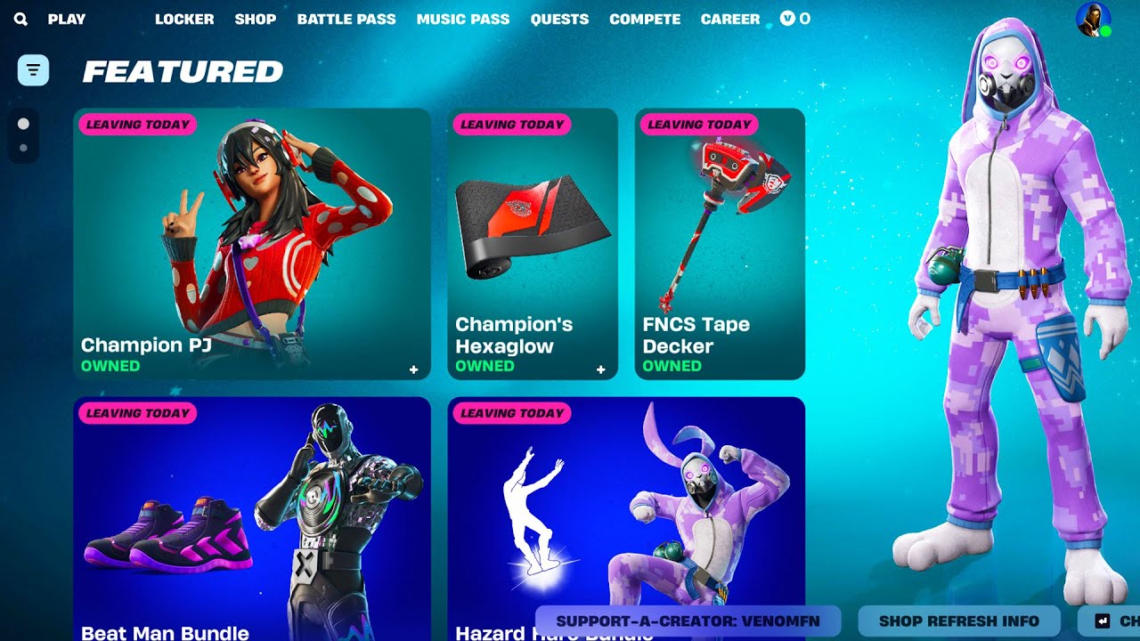 NEW & UNRELEASED FORTNITE ITEM SHOP SKINS & BUNDLES SHOWCASE!!