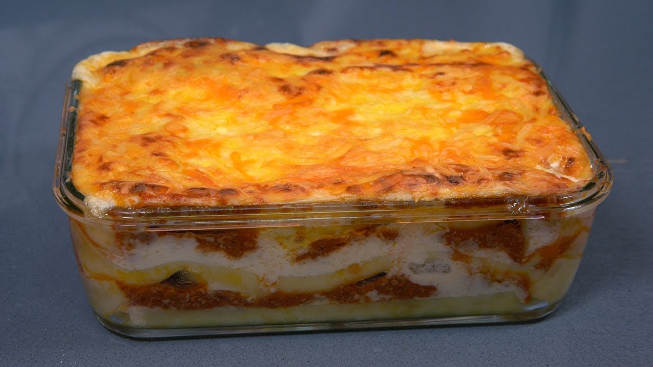 ℗ Lasaña de carne, queso y bechamel | superpilopi ​