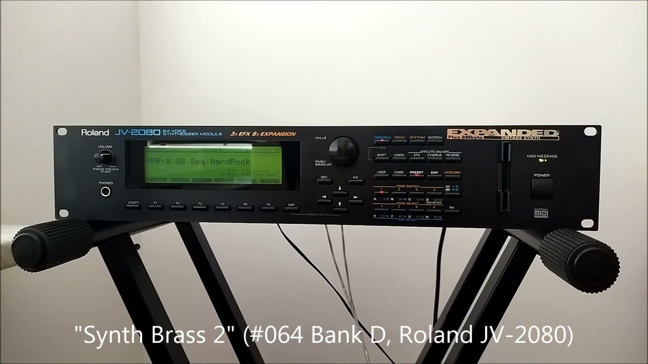 Jean-Michel Jarre - Oxygene (Part IV) (Cover on Roland JV-2080 V1.0)