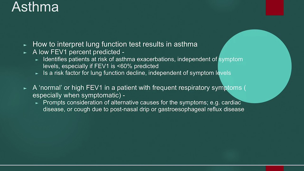 Asthma Review and 2019 Guidelines - Symbicort PRN