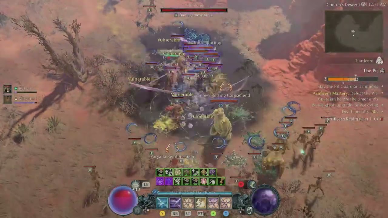Dt Rogue Pit 110 Hardcore season 10