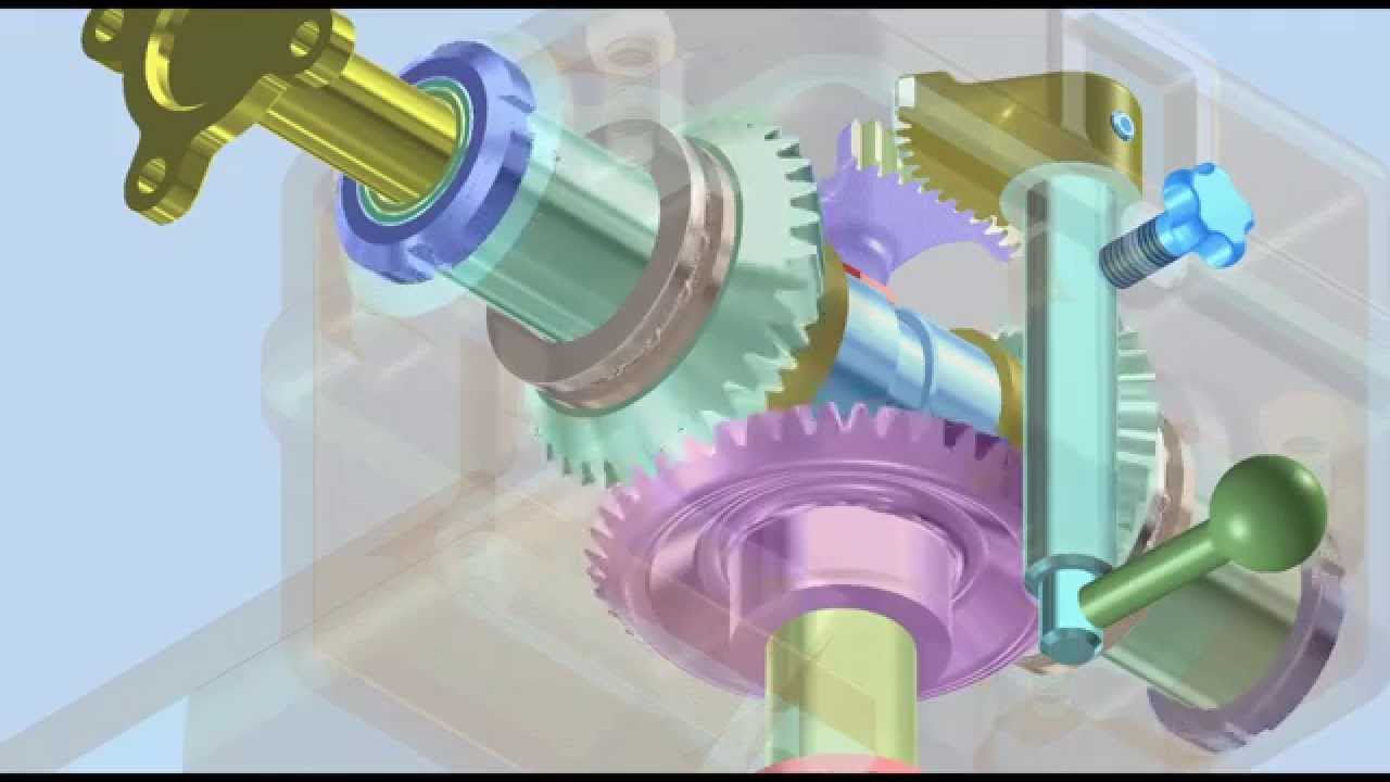 Inventor 2015 - Animation Gear Box