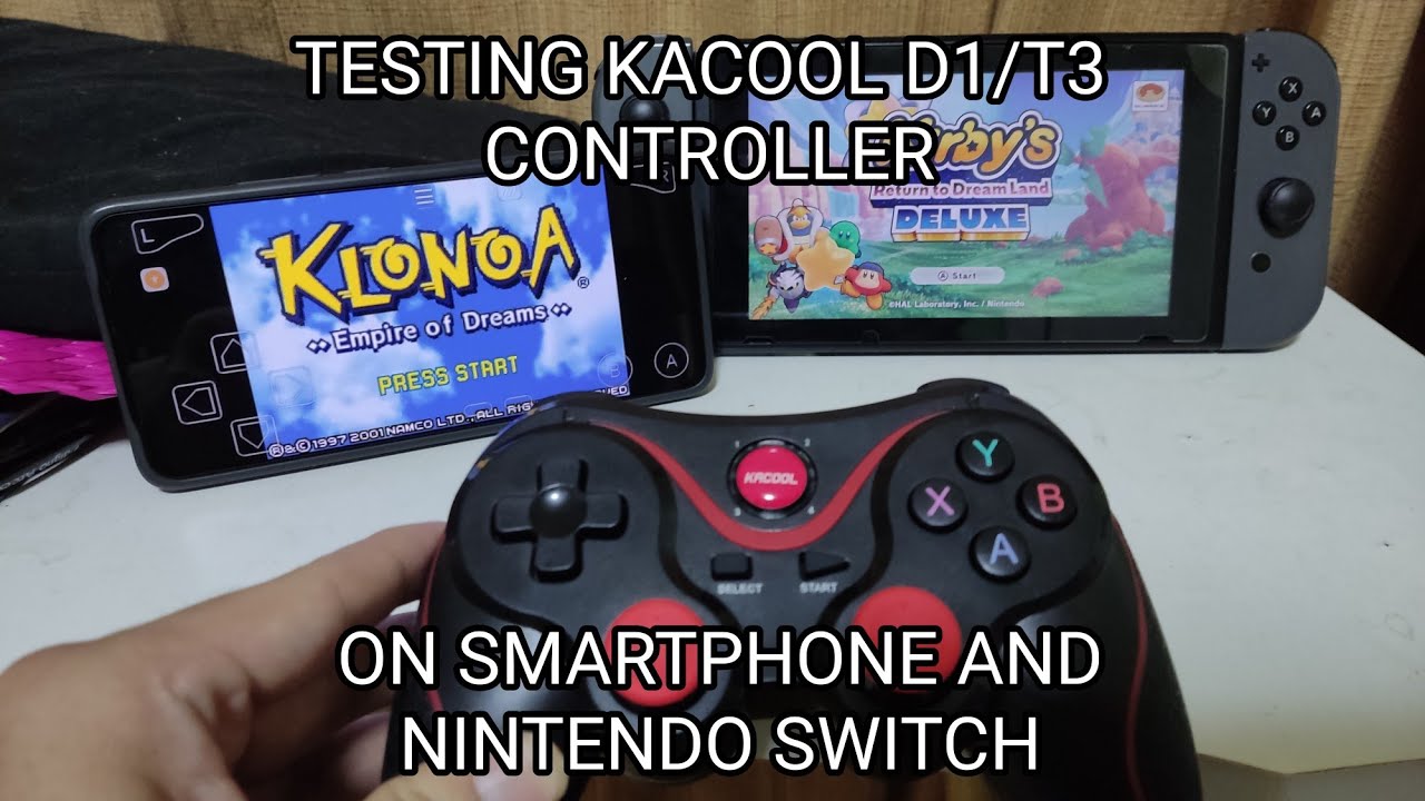 Testing my $5/PHP 250 Wireless Controller on Smartphones + Nintendo Switch