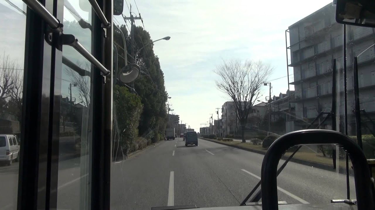 【前面展望】関東バス鷹04系統　全線