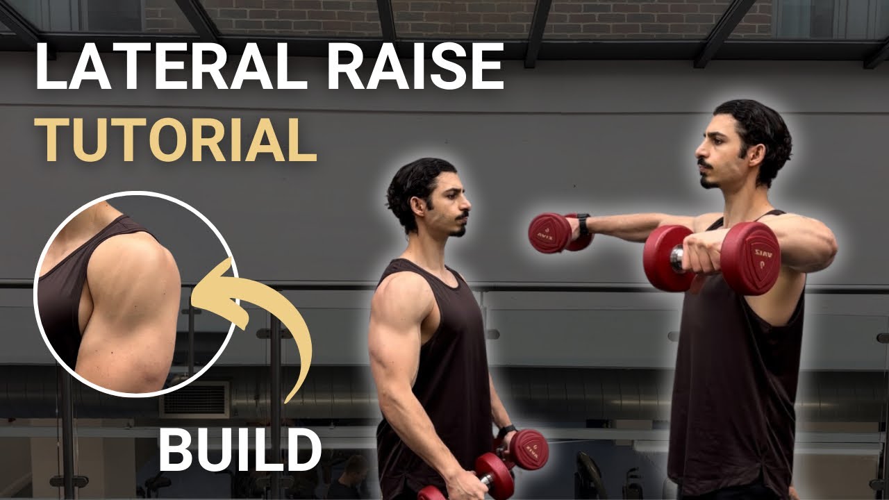 3D Delts | Dumbbell Lateral Raise | Exercise Tutorial for Beginners (Build Muscle & Strength)