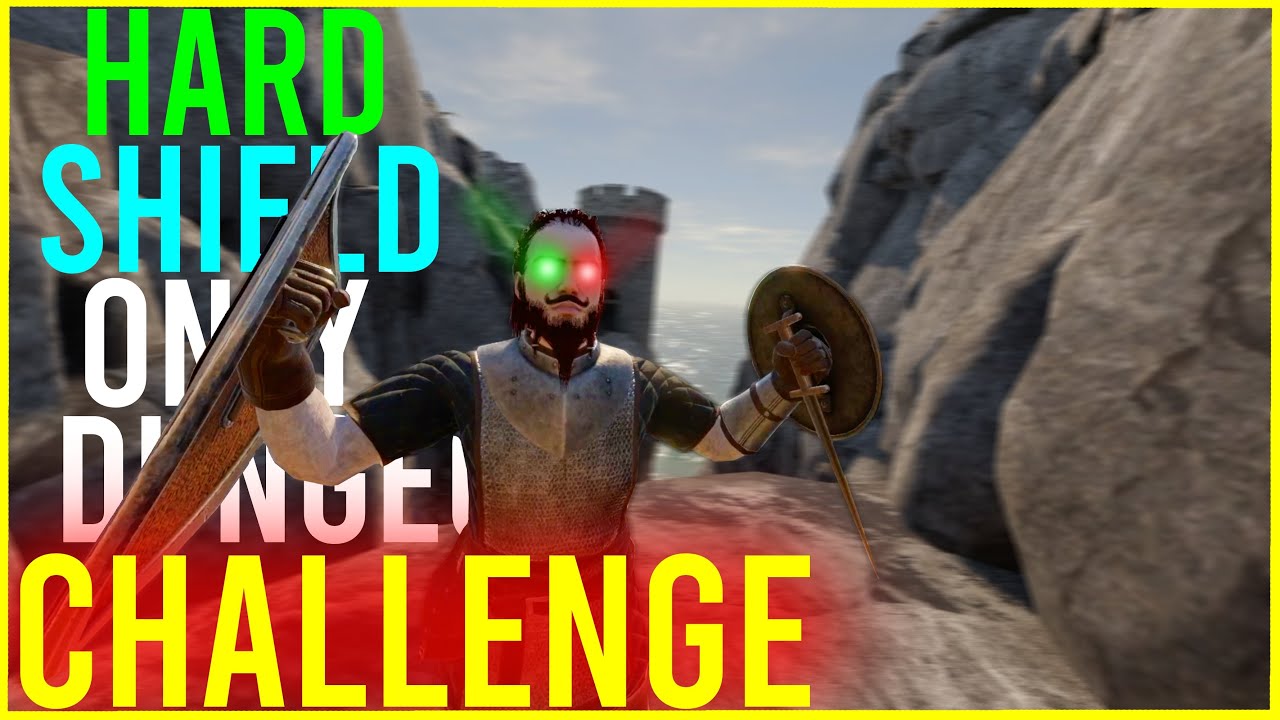 Blade and Sorcery Shield only Dungeon Challenge | The Medieval Captain America