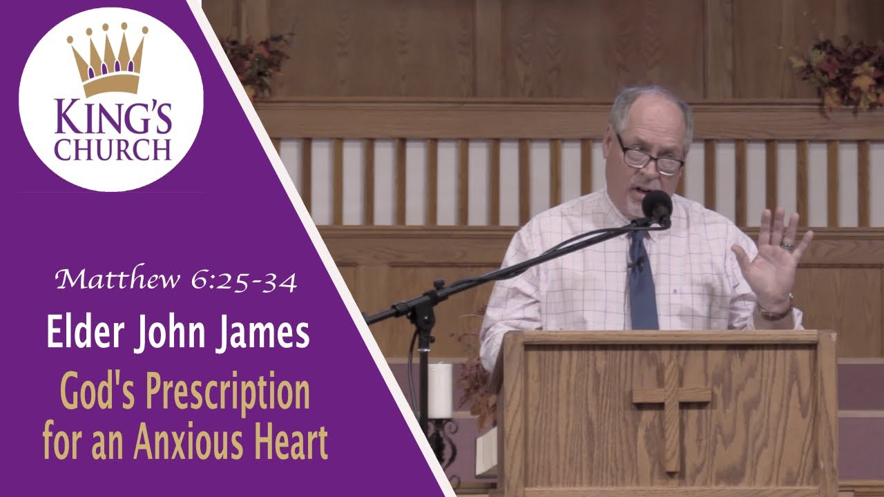 God's Prescription for an Anxious Heart