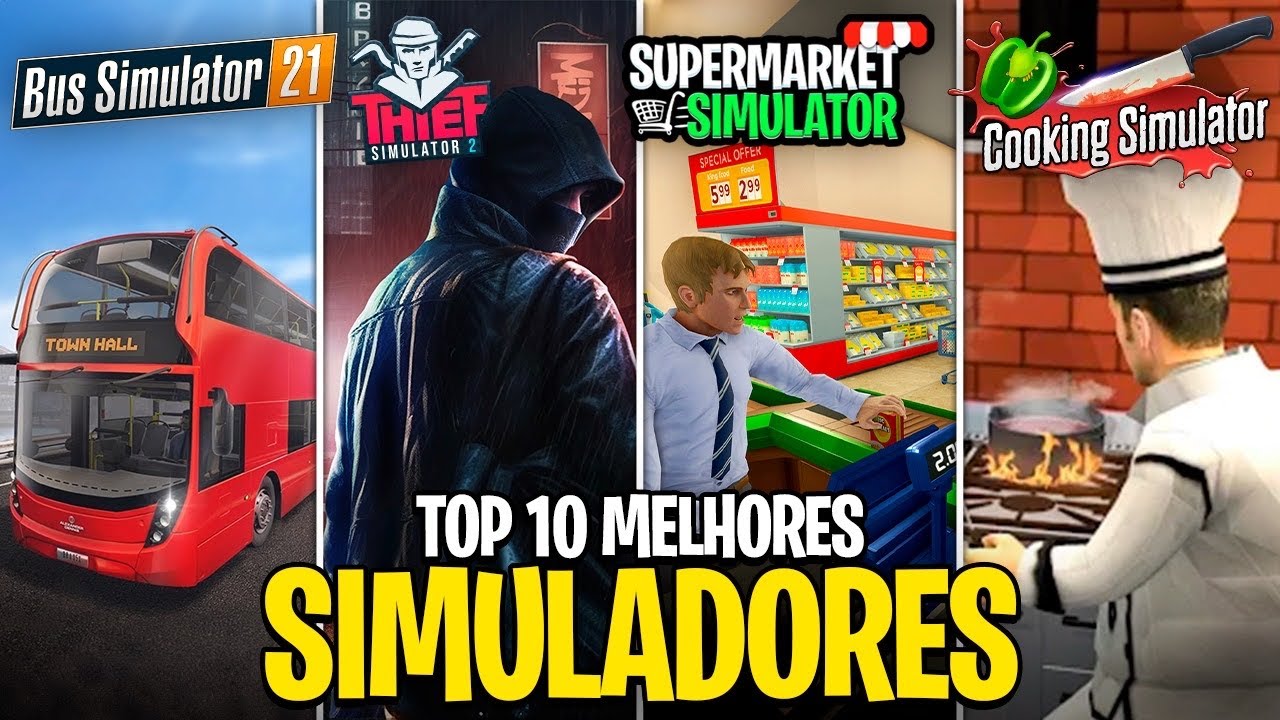 O MEU TOP 10 SIMULADORES