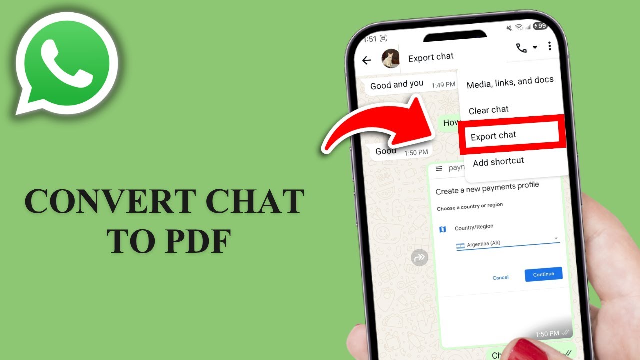 Как конвертировать чат WhatsApp в PDF &mdash; простое руководство