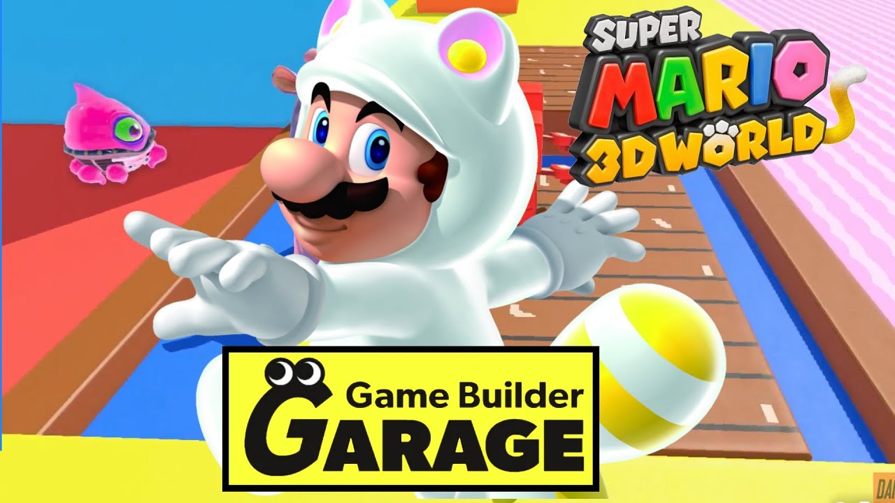 Game Builder Garage: Super Mario 3D World: Double Cherry Hills Showcase
