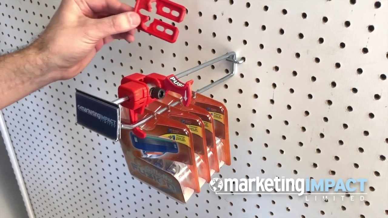 Marketing Impact Limited SWIPEGUARD Anti-Theft Device: Installing the Optional Backplate