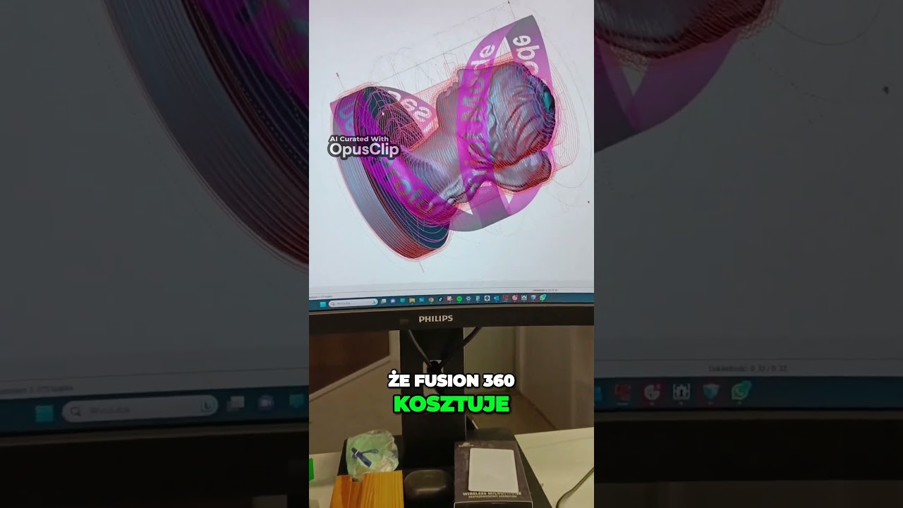 Oś obrotowa w CNC i oprogramowanie DeskProto : Eksploracja Nowych Możliwości w CNC! 🔄🛠️ | #shorts