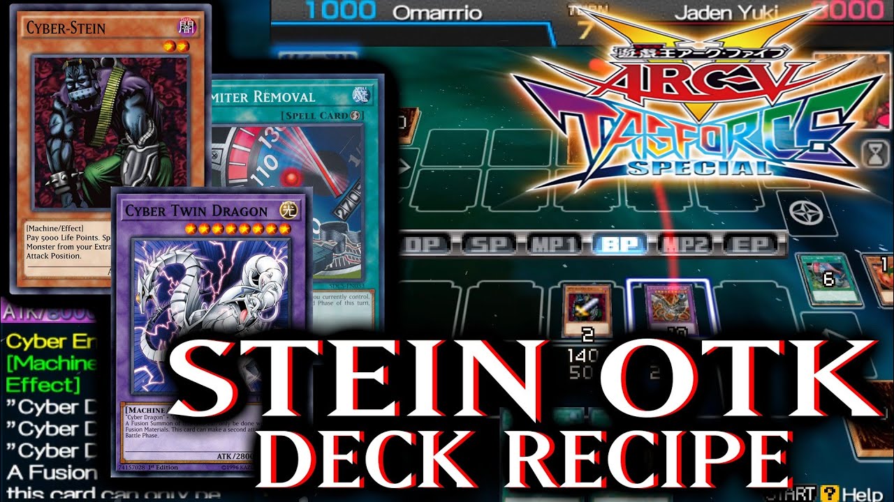 Cyber Stein OTK | Cyber Dragon OTK - Yu-Gi-Oh! Arc-V Tag Force Special #8