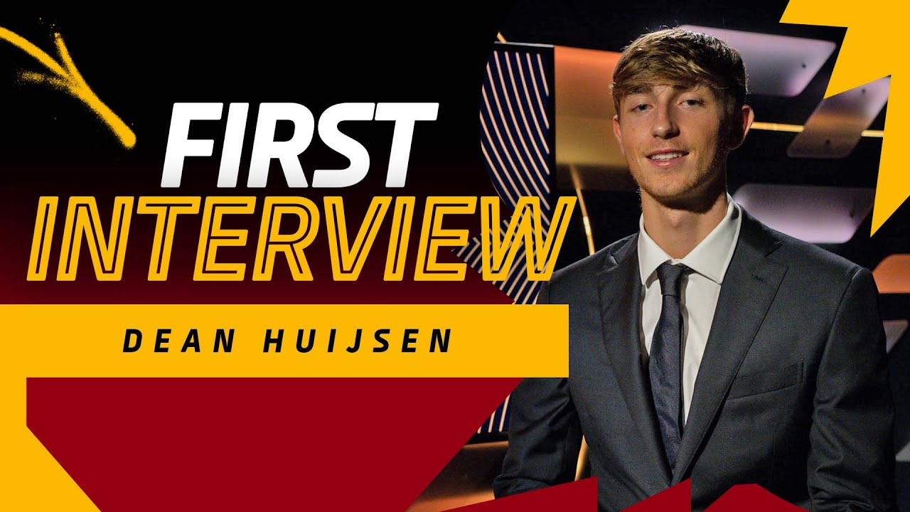 🎙️ DEAN HUIJSEN | La prima intervista in giallorosso 🤝