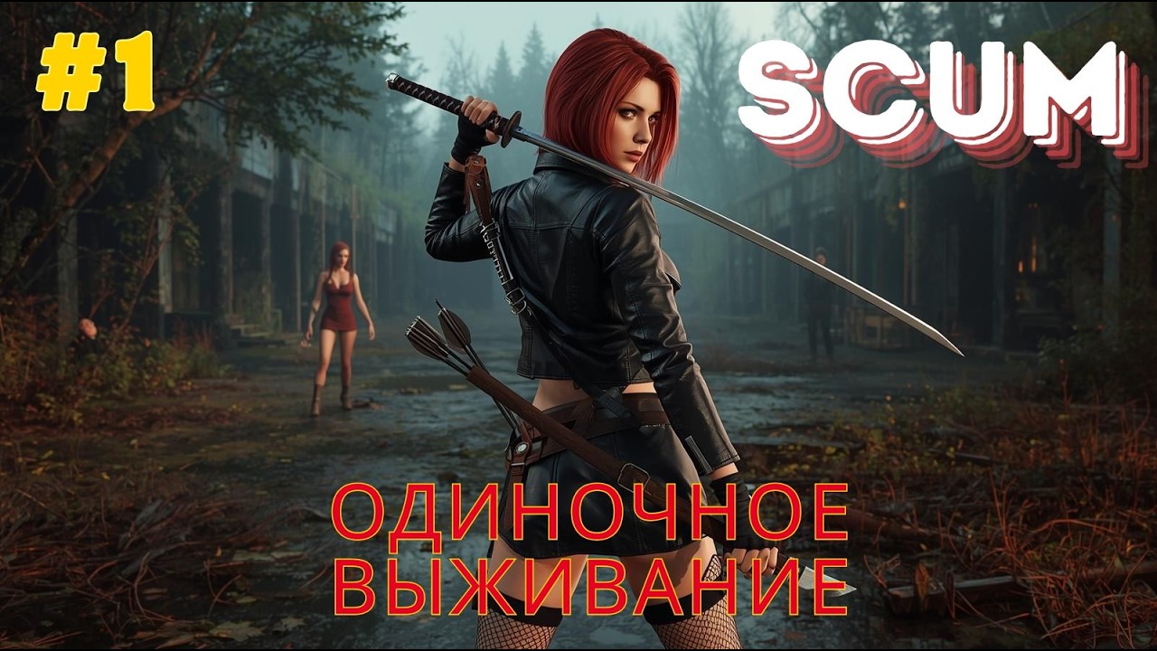 SCUM- Выживание в китайском стиле, часть#1 #game #scum #выживание