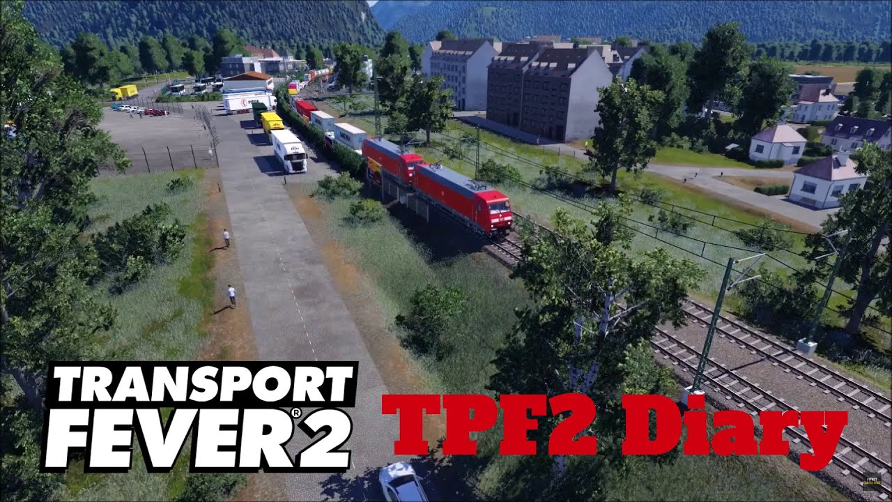 Transport Fever 2 | Schönbauer vorgestellt: TPF2 Diary | Bahnhof Priensee