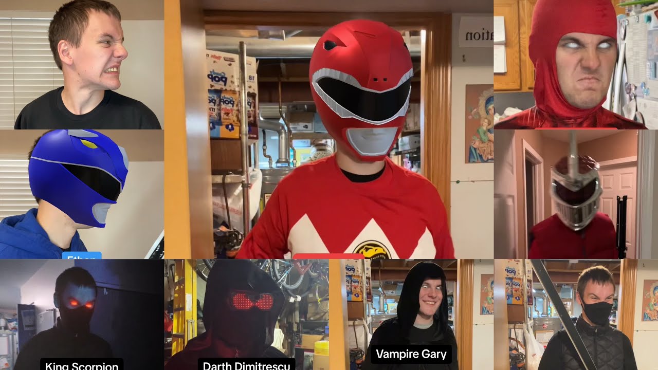 Power Rangers Tal_on Halloween Compilation part 1