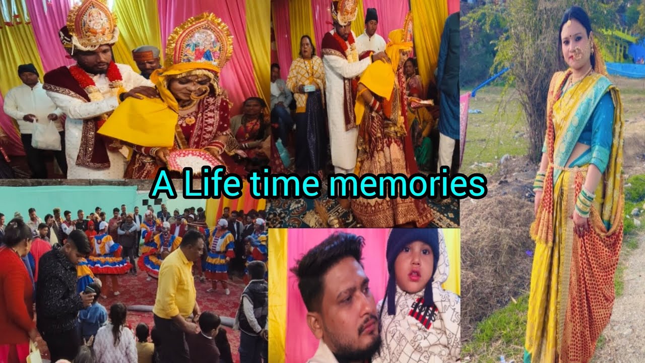 Happy wedding sister 💐 दिल्ली से आये हलवाई 😧#wedding #trending #uttrakhnd #youtubepersonality 