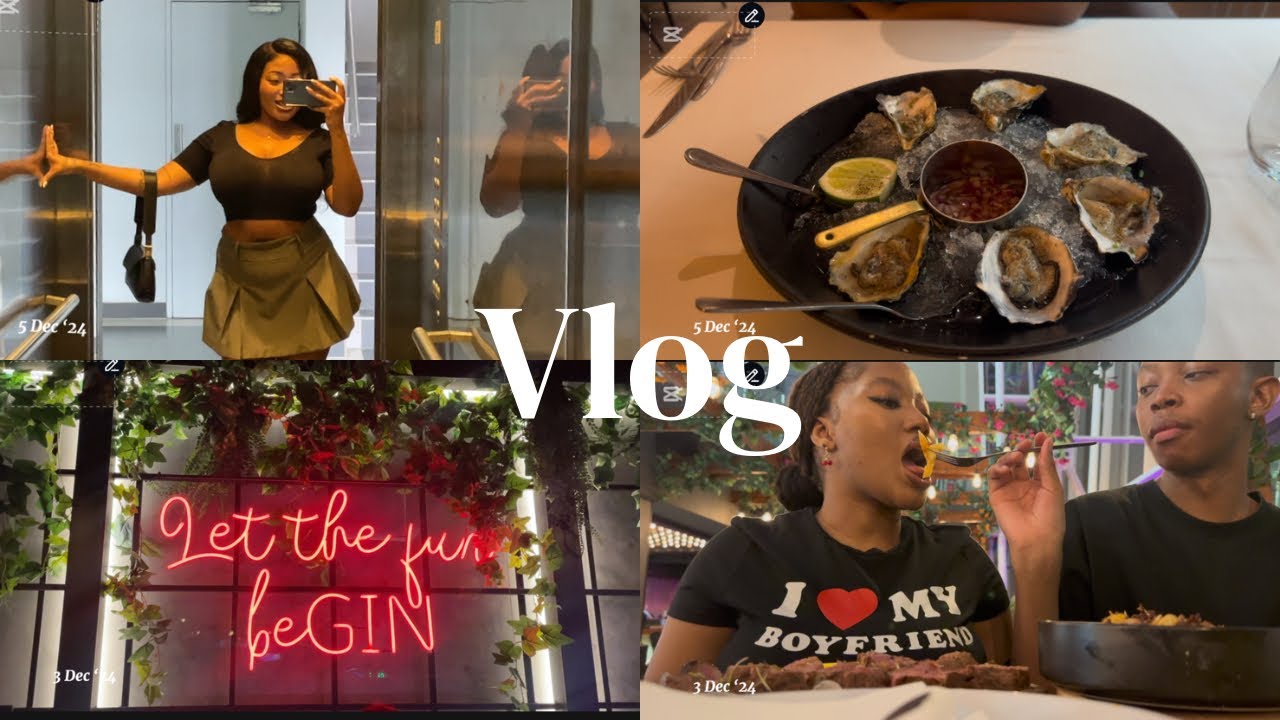 vlogmas: okay let’s try it out! | woolies haul | i looked so hot! | lunch and dinner dates🥰🥰
