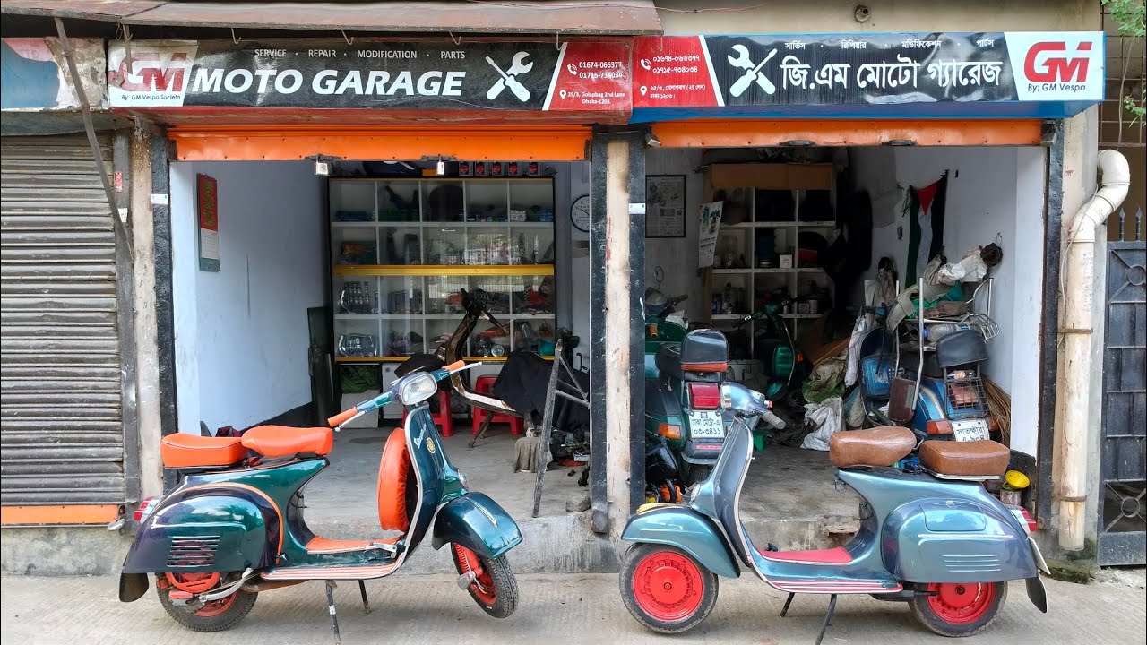 Vespa Bajaj Super Modified Sprint 