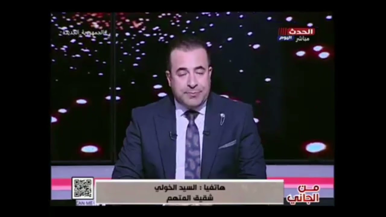 شقيق المتهم بقطع رقبة شاب في طوخ يحاول الدفاع عن القاتل ووالد الضحية يرد عليه