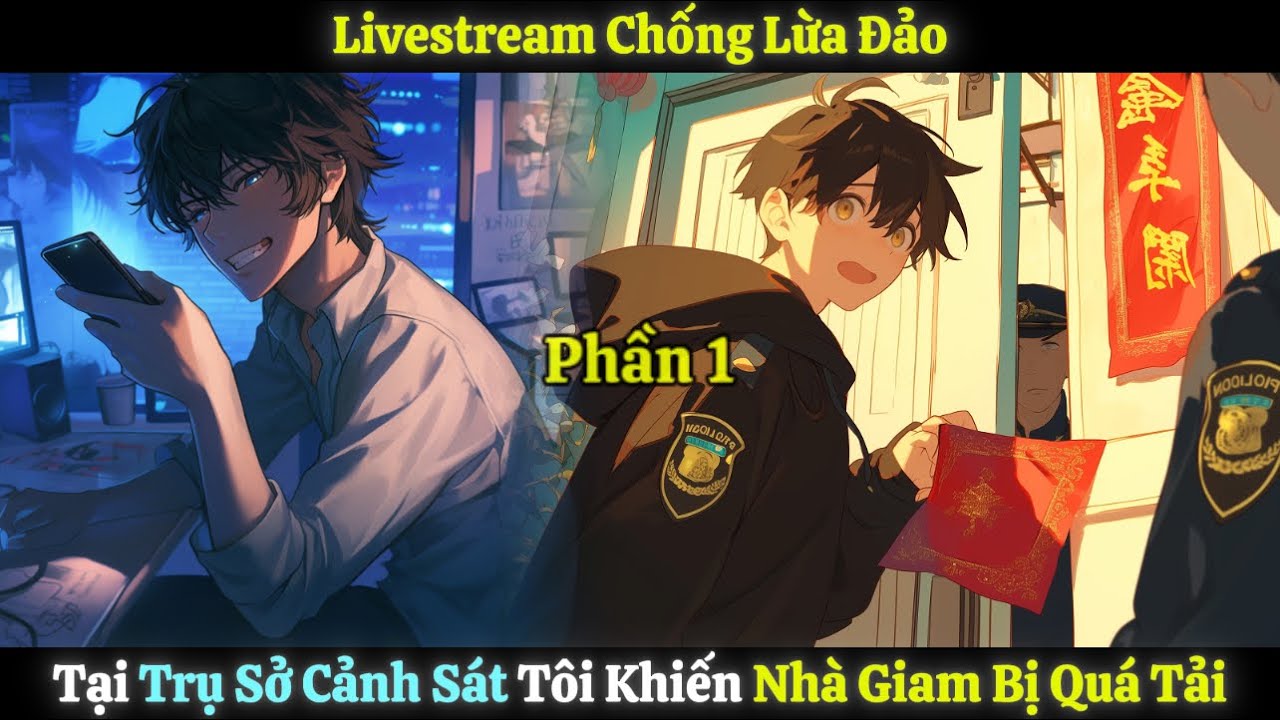Livestream Chống Lừa Đảo, Tại Trụ Sở Cảnh Sát Tôi Khiến Nhà Giam Bị Quá Tải | Phần 1