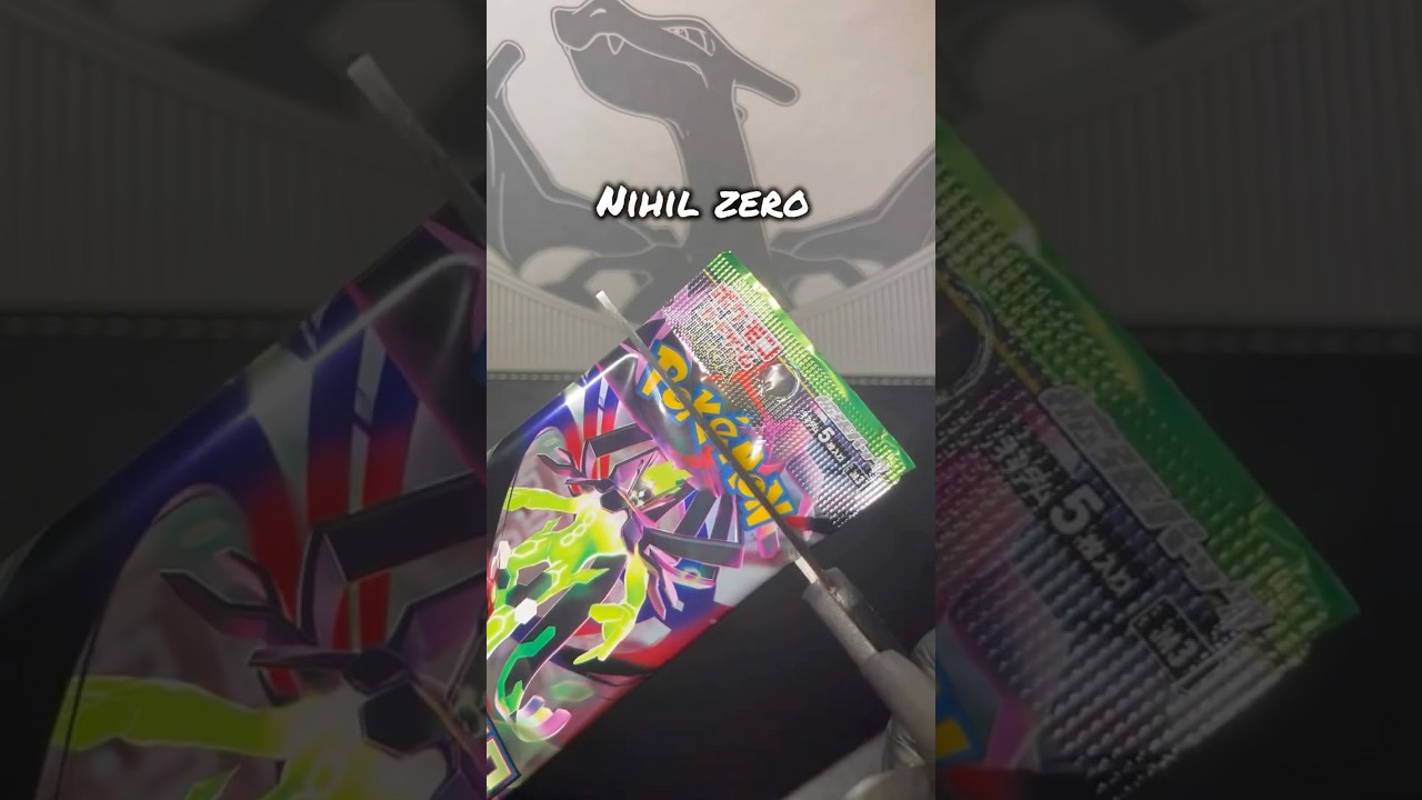 Starting a Nihil Zero Opening series! #pokemon #pokemonchannel #pokemontcg #shorts