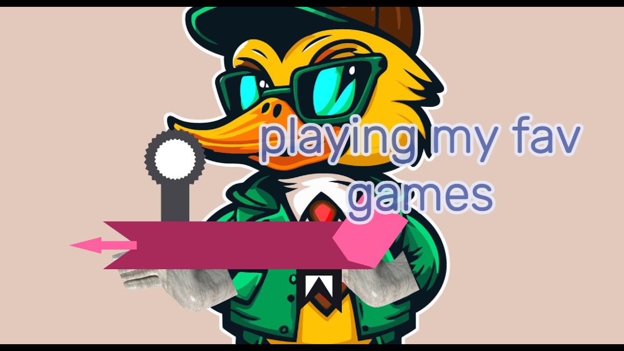 playing my fav games