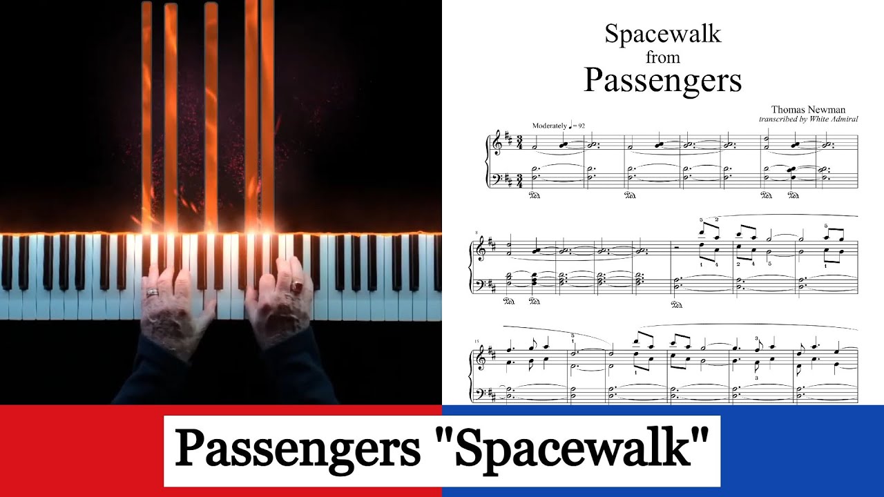 Passengers - Spacewalk - Thomas Newman (piano)
